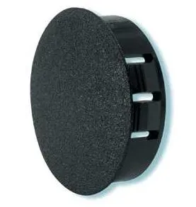 2723 DP-1093 Black Nylon Hole Plug, Package of 250, 1.093'-1.125' Mounting Hole Diameter