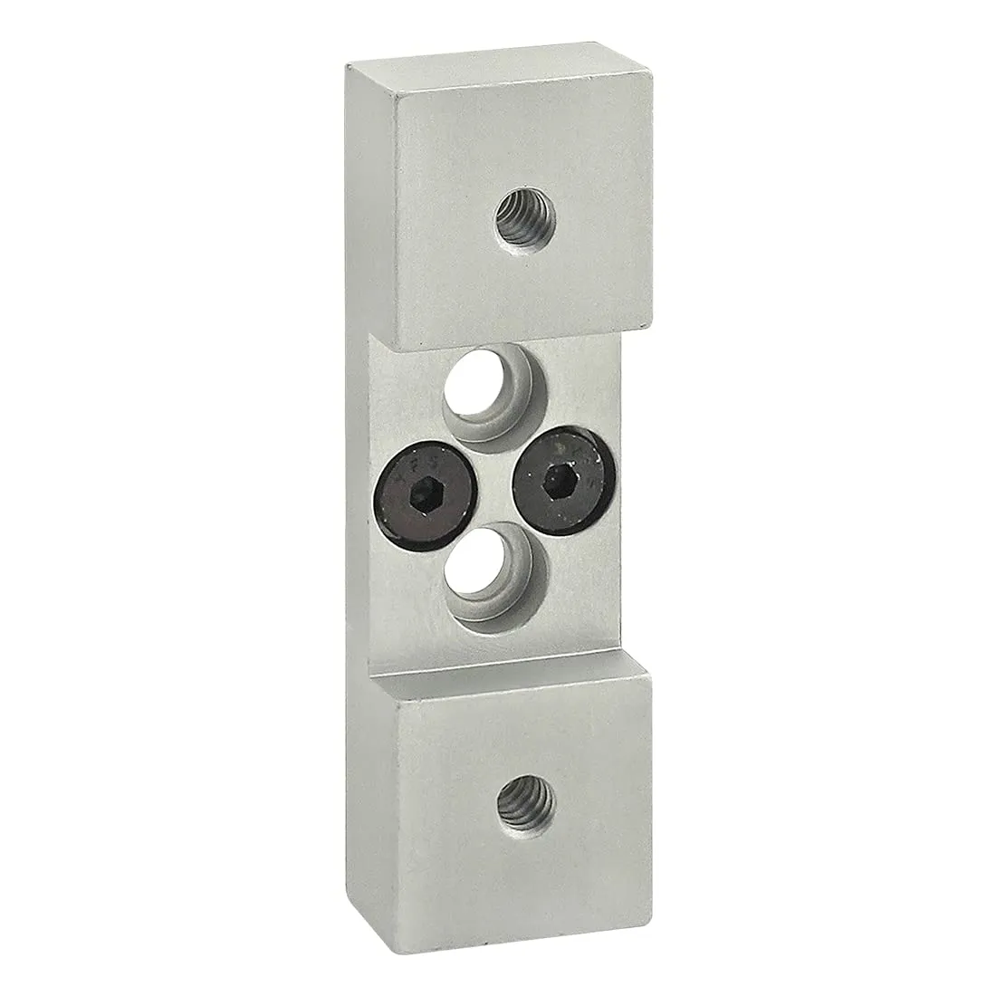 2750 Dual Roller Wheel Bracket 10 Series, Anodized Aluminum, 1'x3.125', Includes Mounting Hardware