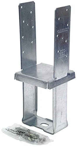 6 Pack Simpson Strong-Tie CBSQ66-SDS2 6x6 Post Standoff Column Base with SDS Screws