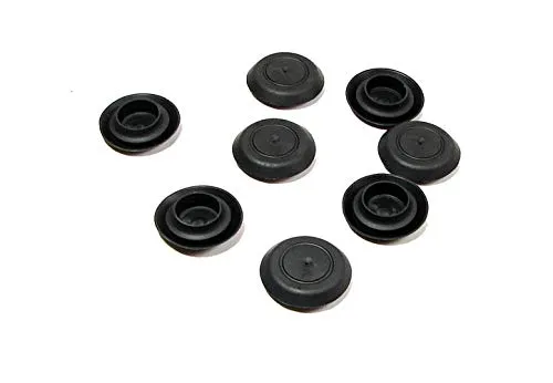 8 New CAPLUGS Flexible 19-20mm Black Plastic Hole Plugs BPF-19MM - High-Quality & Durable