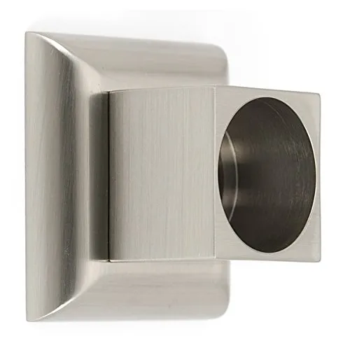 A7446-SN Manhattan Modern Shower Rod Brackets Satin Nickel 2-3/8-Inch by Alno