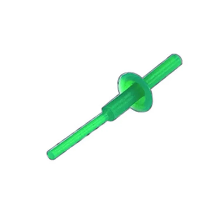 Caplugs UWPP-500LS Ultrabake Silicone Long Washer Pull Plugs, Green, 250 Count, Temp Resistant