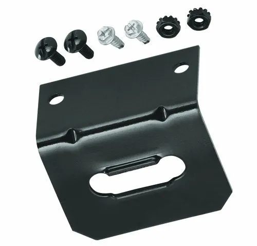 Draw-Tite 118144-010 4-Flat Mounting Bracket, 12'x6'x2', Lightweight 1.3 lbs, Easy Installation