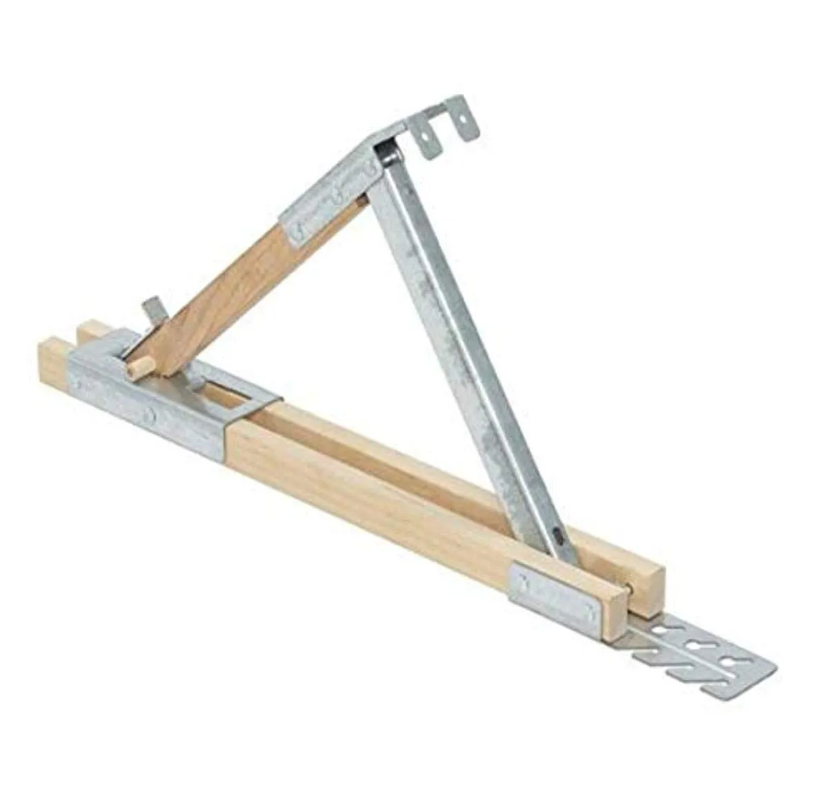 Guardian Fall Protection 2510 Adjustable Wood/Steel Roof Bracket, 12-Inch for Safety & Durability