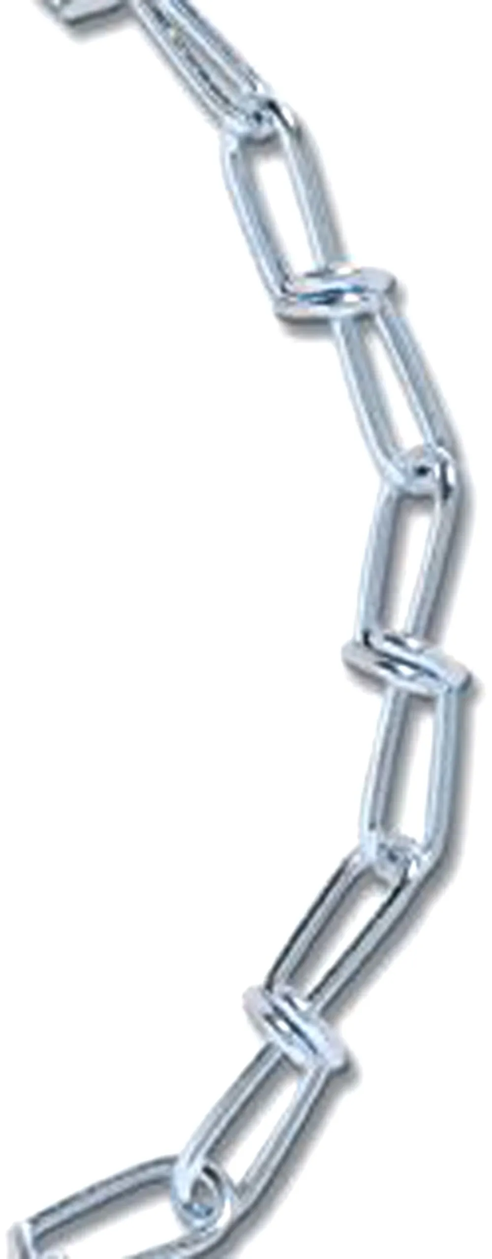 Koch 773926 2/0 Double Loop Chain, 175-Feet Length, Zinc Plated, 255-Pound Load Capacity