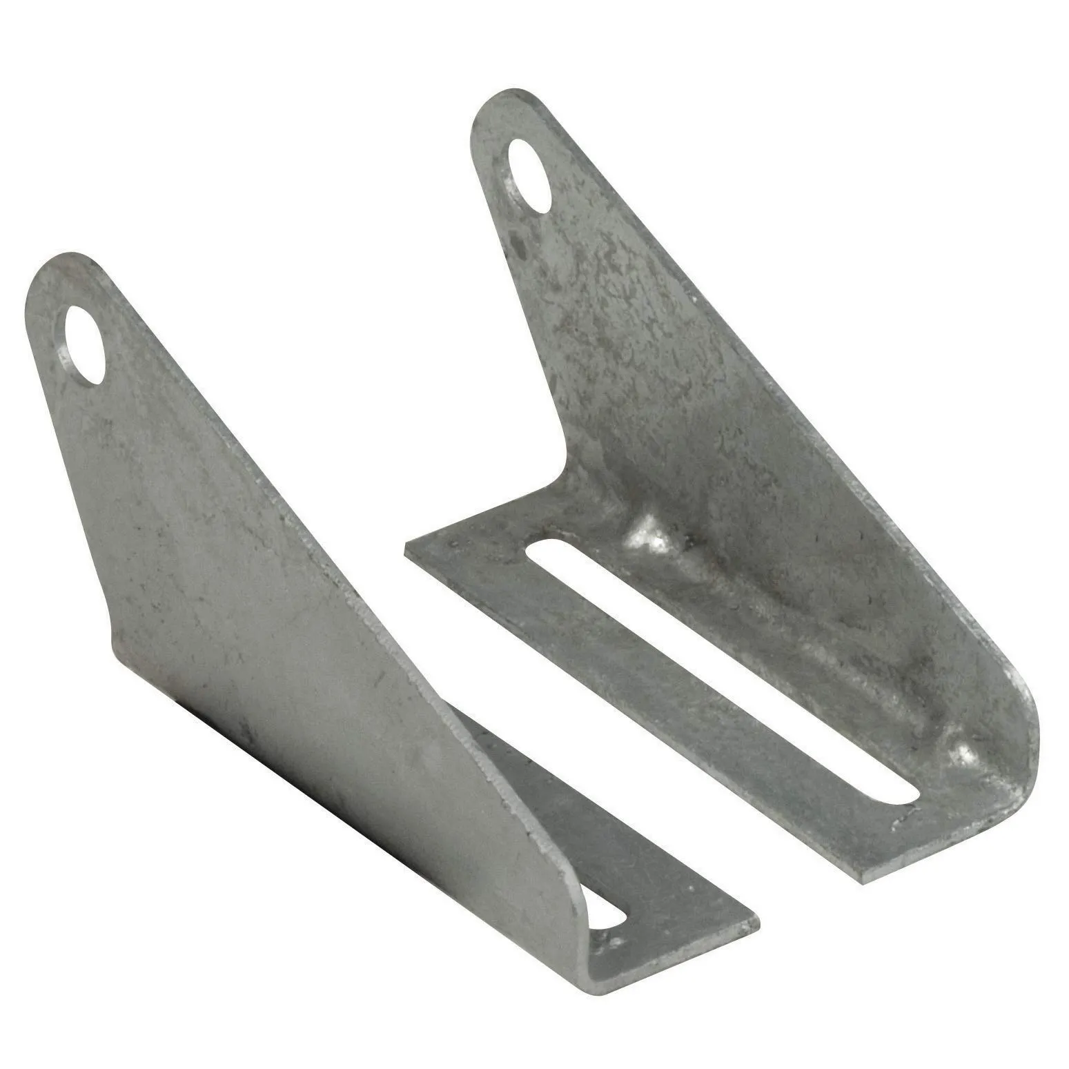 Overton's Split Bracket for 4' - 18' Rollers, Heavy-Duty Zinc Plated Steel