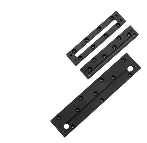 Securitron CWB-62BK Black Bracket for M32 Electromagnetic Lock - 8' Concrete/Wood Use