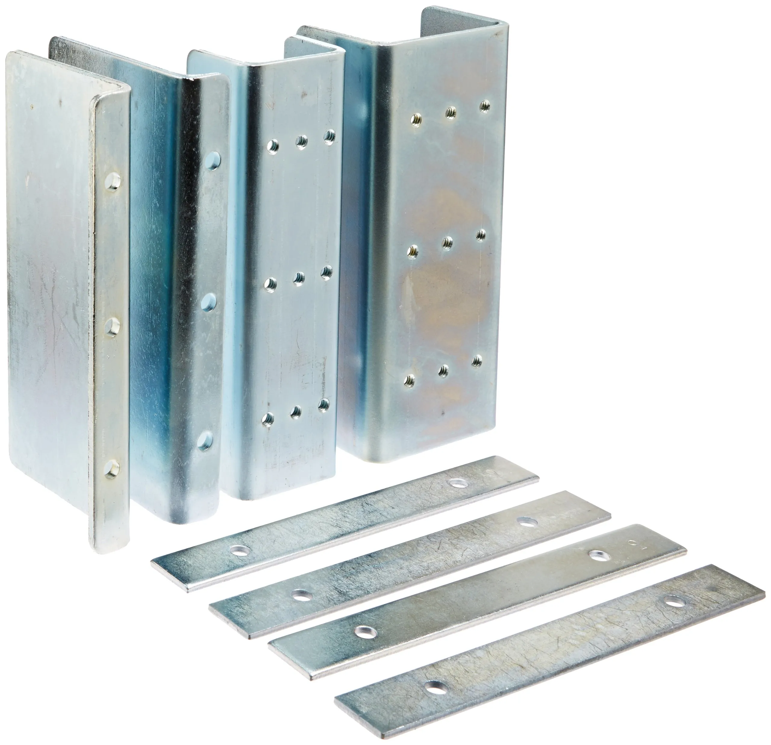 Securitron FMK-SL Flex-Mount Bracket Kit for Sliding Gates, Zinc-Plated Steel, Durable & Adjustable