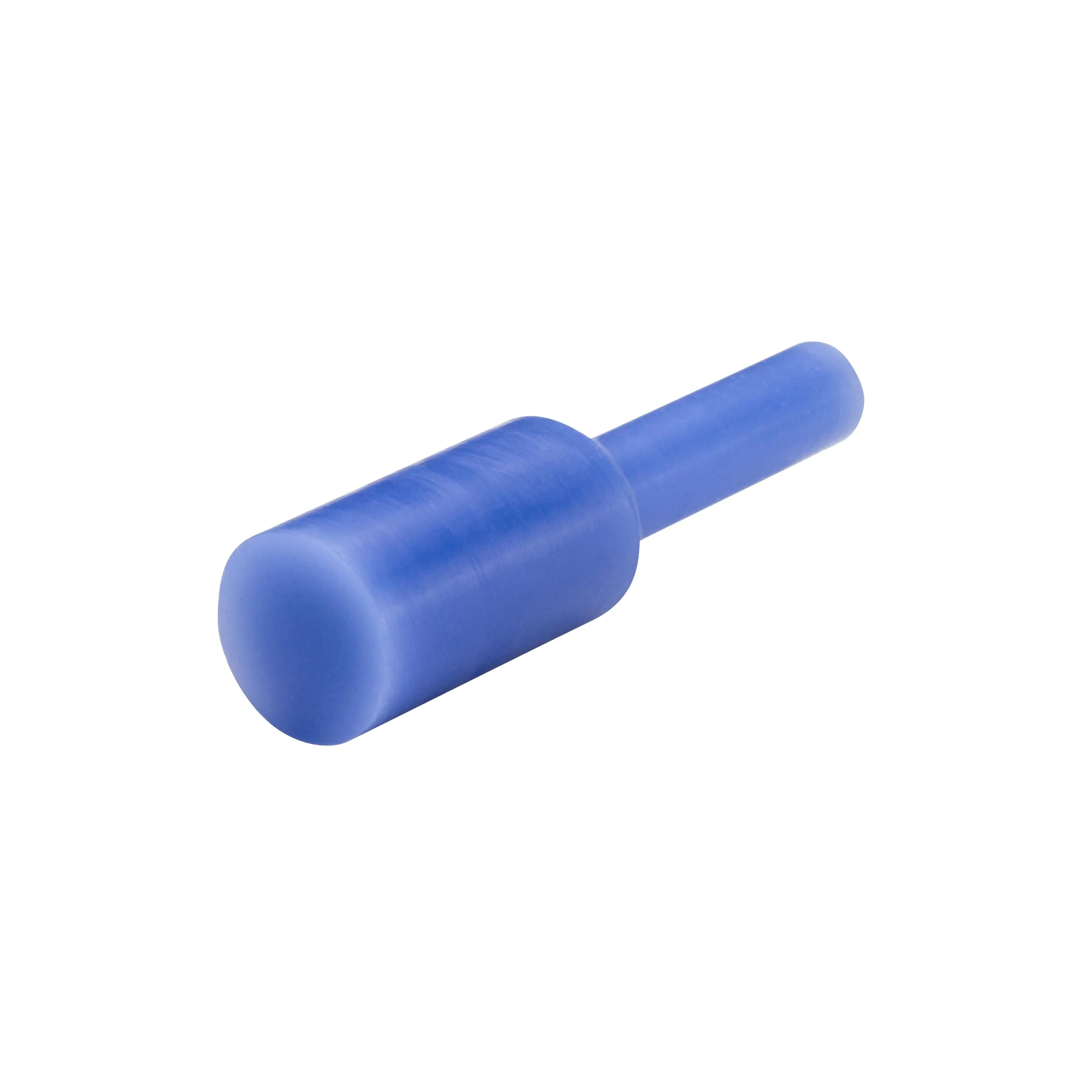 SH-60056 Silicone Pull Plug, Clear, ID 0.175', Length 1.250', Bag of 500, Temperature-Resistant