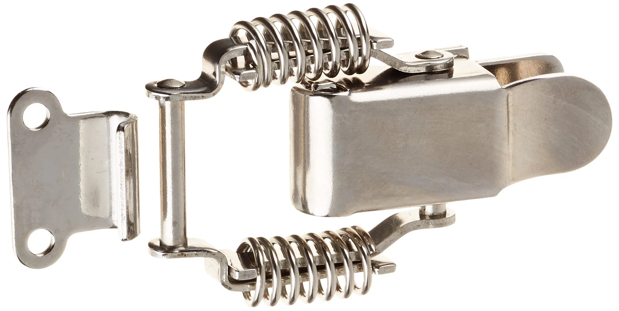 Sugatsune SCC-40/SS Polished Stainless Steel Spring Loaded Draw Latch for Secure Latching