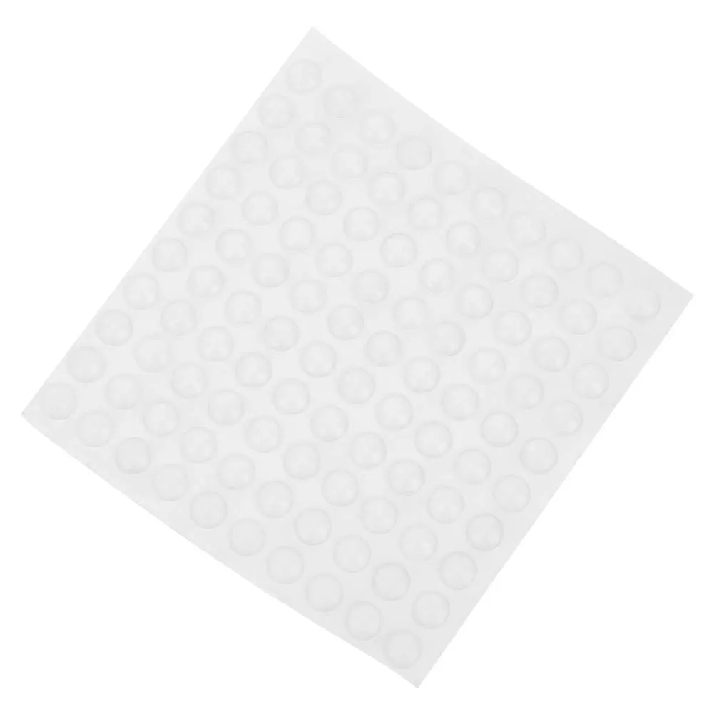 Transparent Silicone Bumpers 200pcs - Antislip Self-Adhesive Foot Pads for Furniture & Household