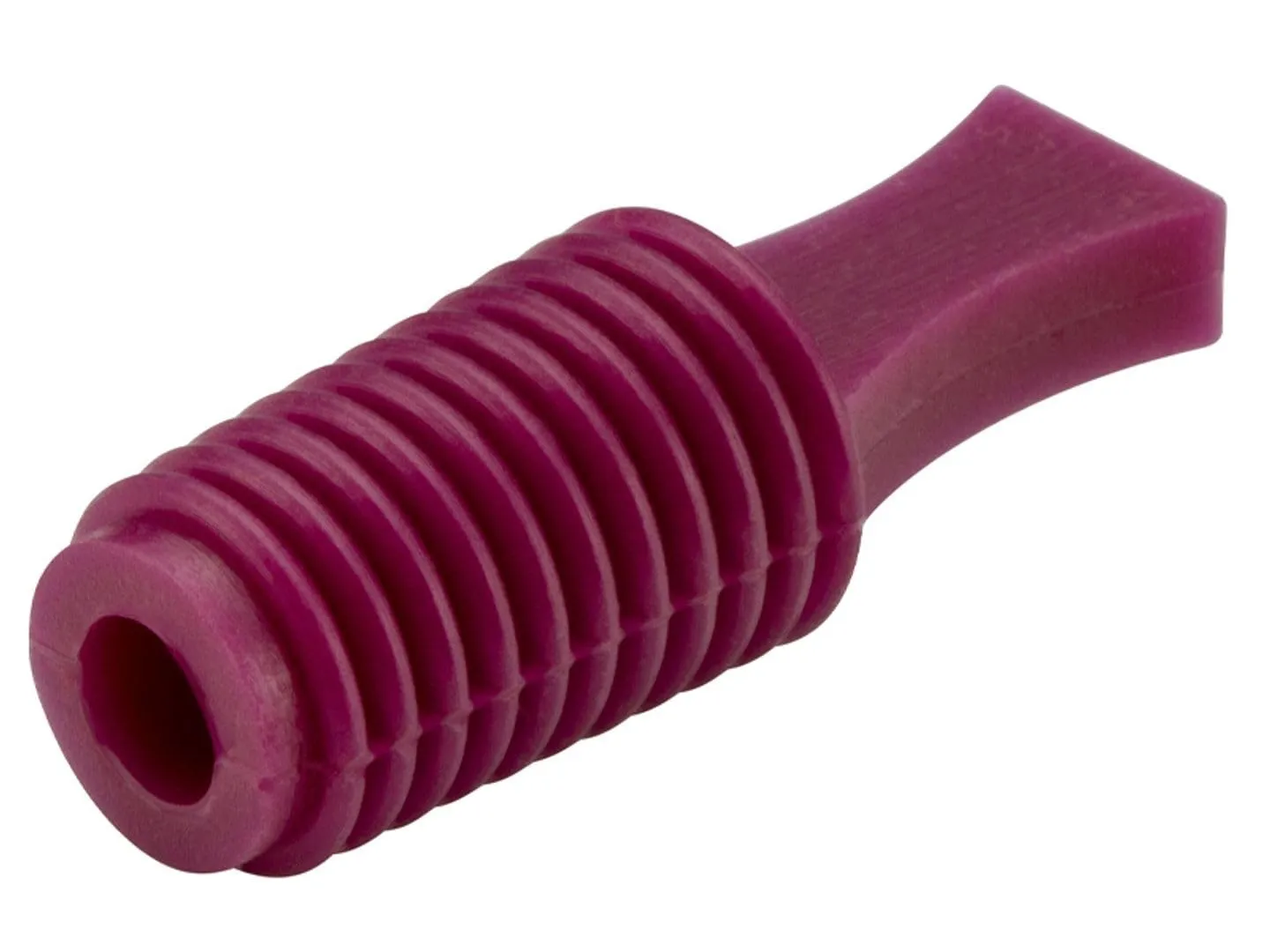 UFP-SH Series Ultrabake Silicone Flangeless Plugs, Red, 0.525' Max Width, 250-Pack