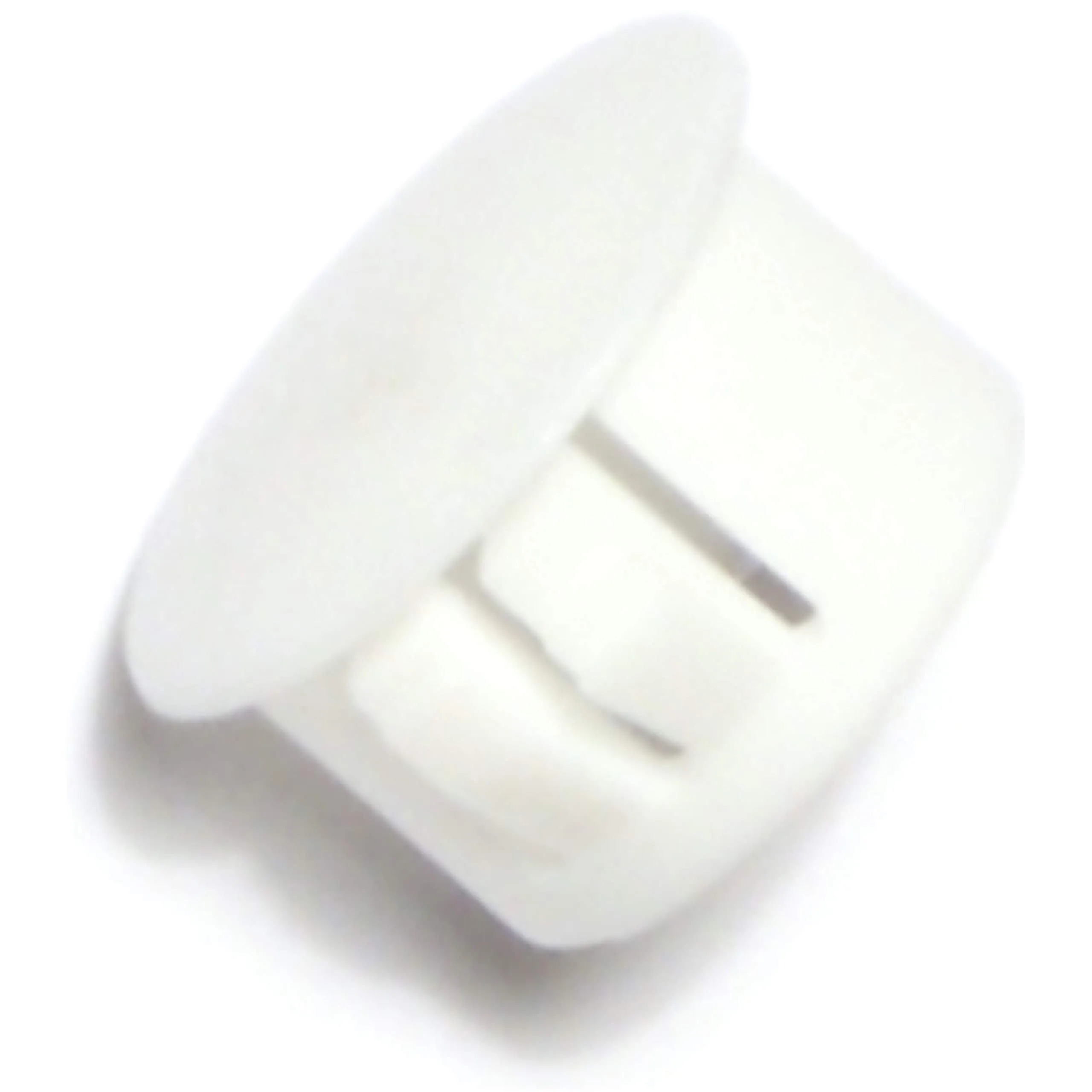 White Hole Plug, 9/16-Inch Diameter, Nylon Material, Rust Resistant Finish